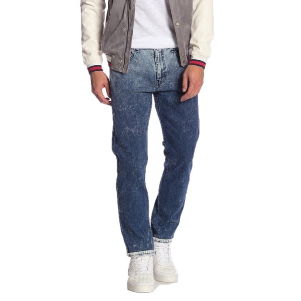 NEW Levi's Regular Taper Stretch Acid Wash Jean - Picture 2 of 7